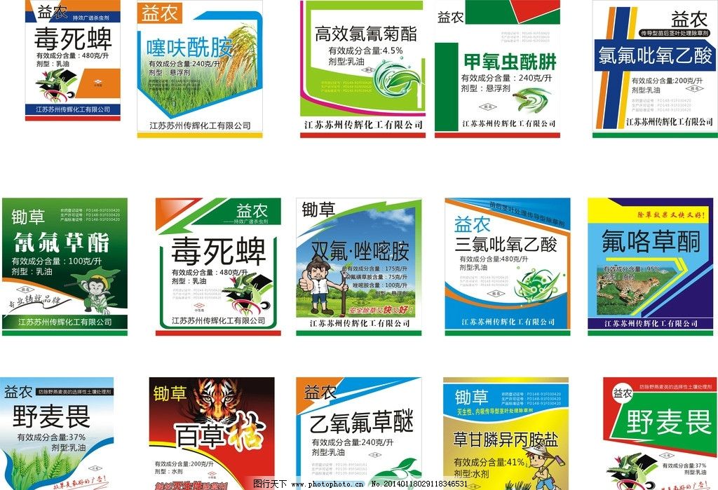 浅析农药产品包装及标签的板式设计要点